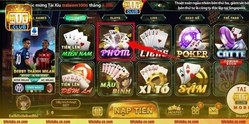 Kho game đa dạng và phong phú hàng đầu tại cổng game.